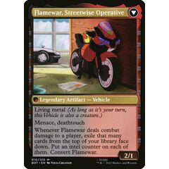 Flamewar, Brash Veteran // Flamewar, Streetwise Operative