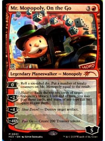 Mr. Monopoly, On the Go