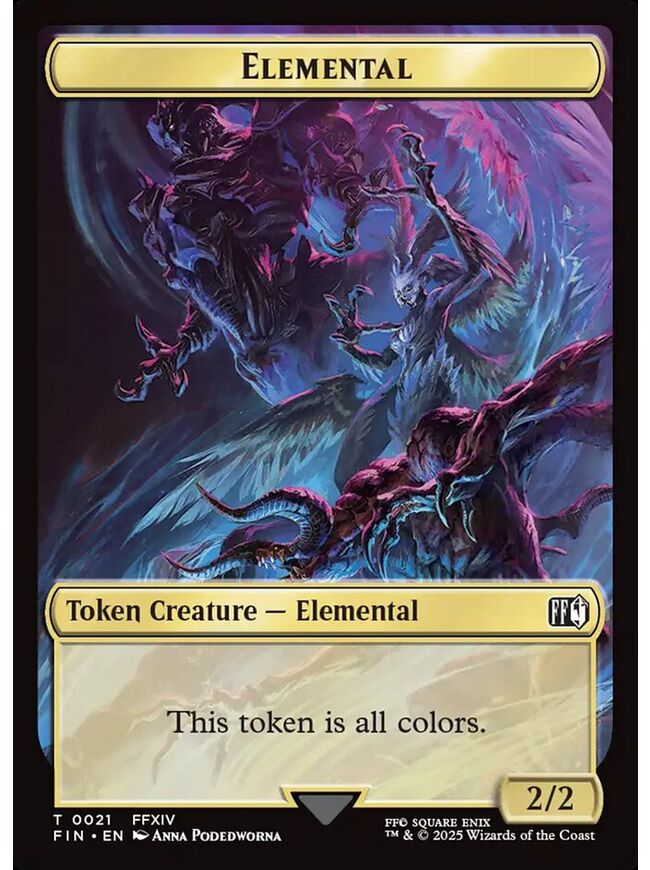Elemental Token (All Color)