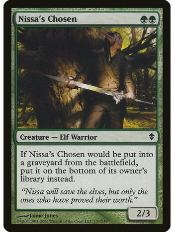 Nissa's Chosen