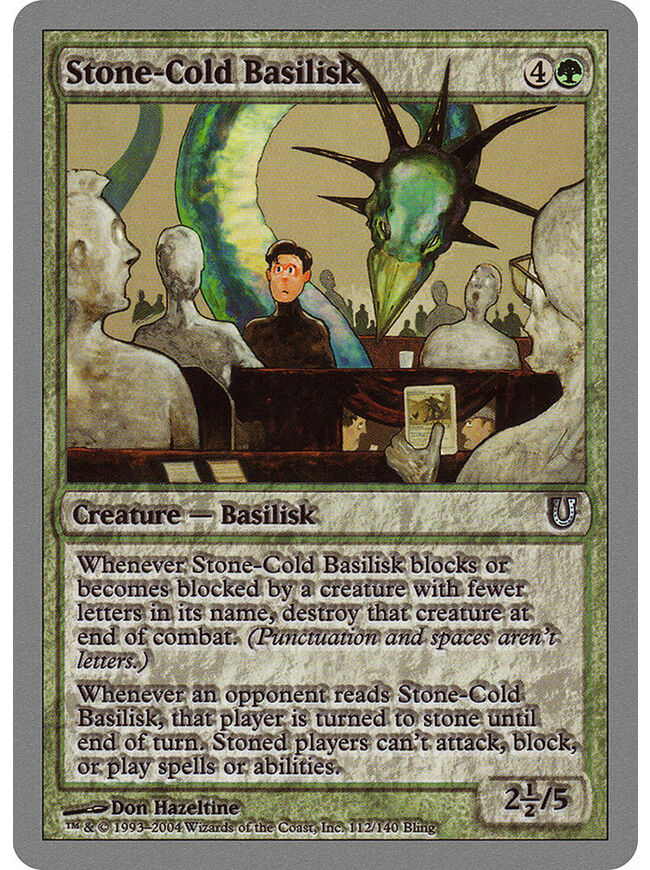 Stone-Cold Basilisk