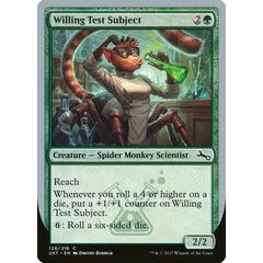 Willing Test Subject