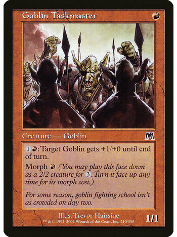 Goblin Taskmaster