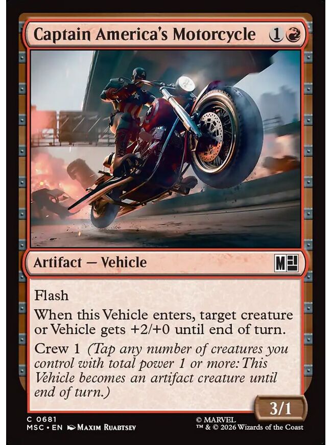 Captain America's Motorcycle
