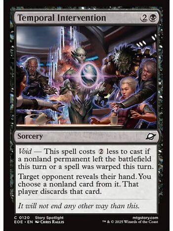 Temporal Intervention