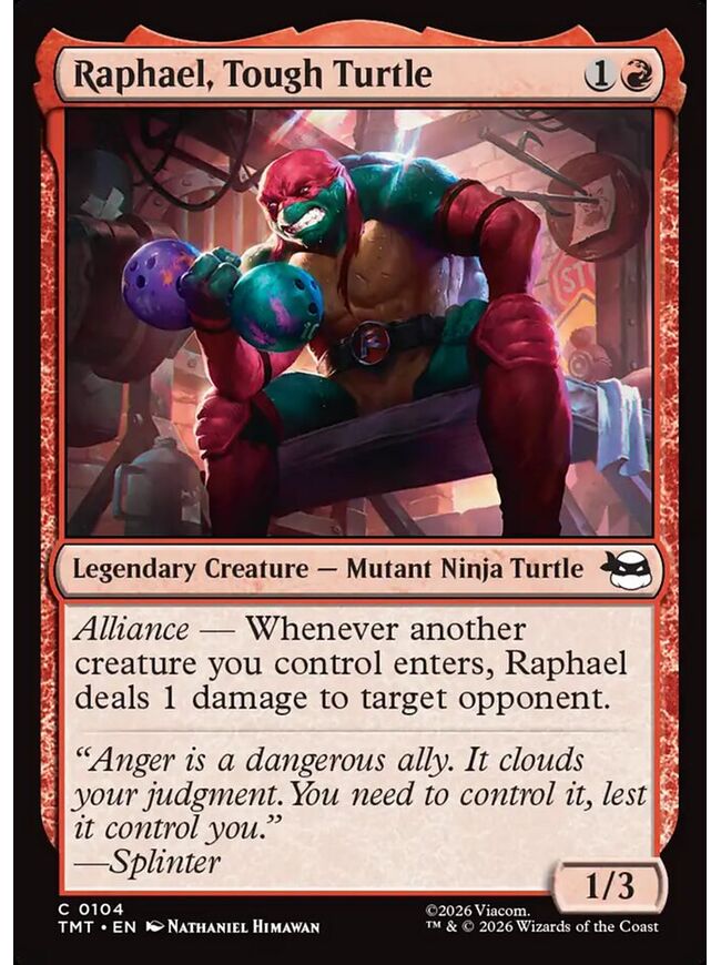 Raphael, Tough Turtle
