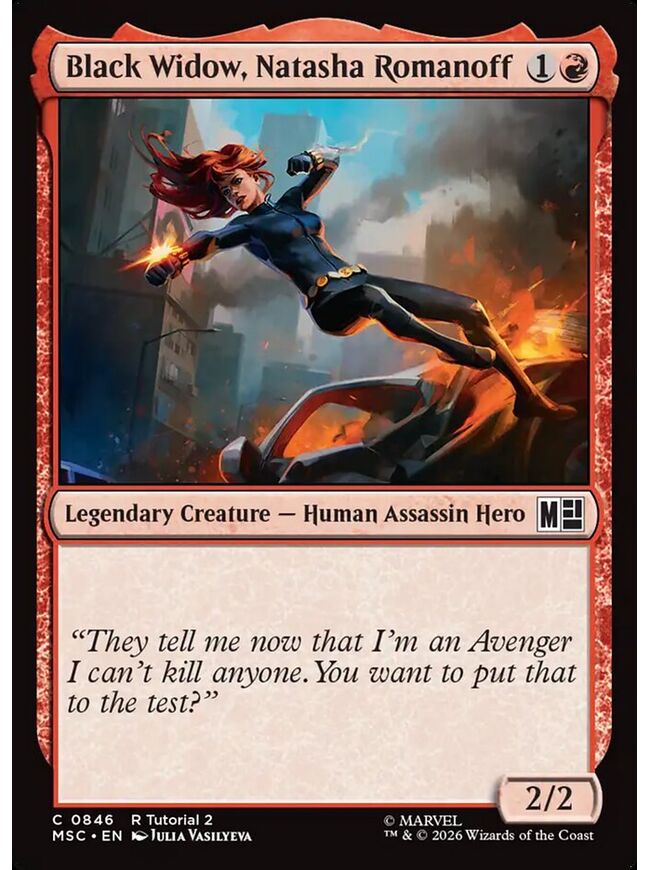 Black Widow, Natasha Romanoff