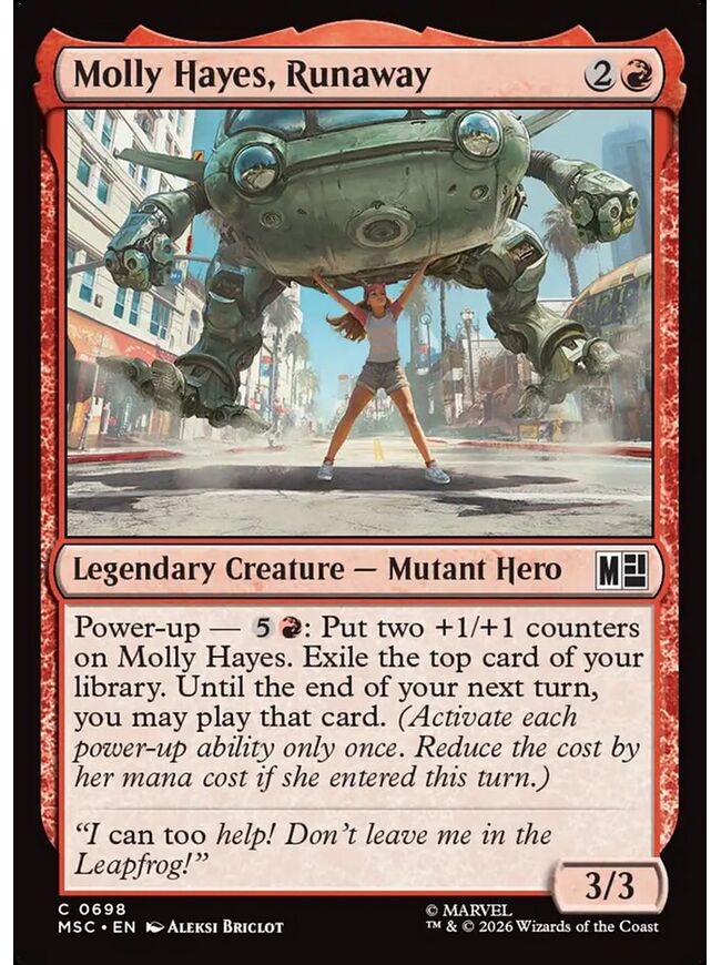 Molly Hayes, Runaway