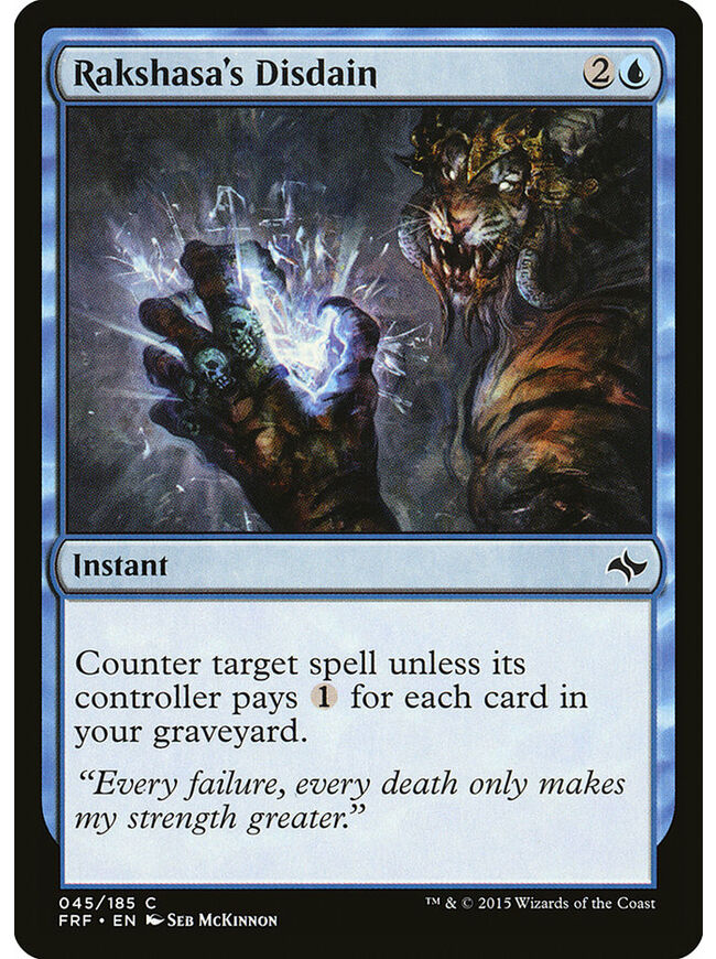 Rakshasa's Disdain