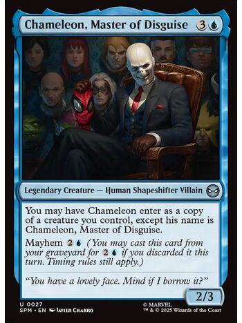 Chameleon, Master of Disguise