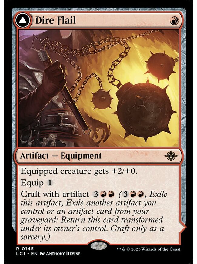 Dire Flail // Dire Blunderbuss