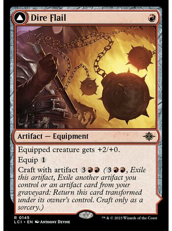 Dire Flail // Dire Blunderbuss