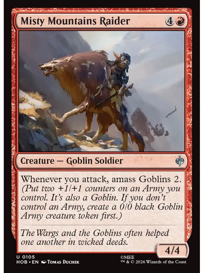 Misty Mountains Raider