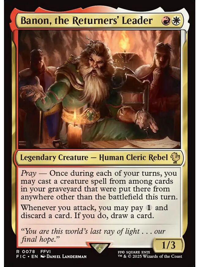 Banon, the Returners' Leader