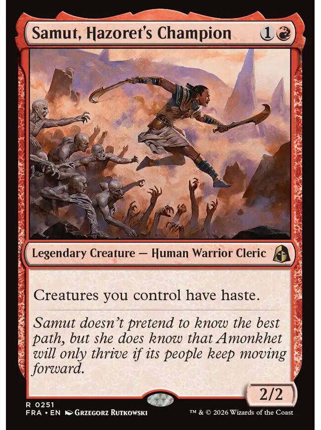 Samut, Hazoret's Champion