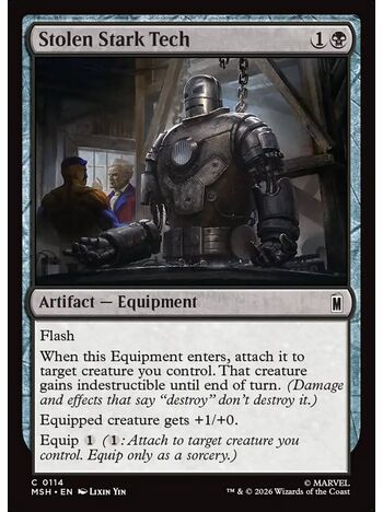 Stolen Stark Tech