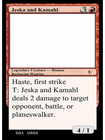 Jeska and Kamahl