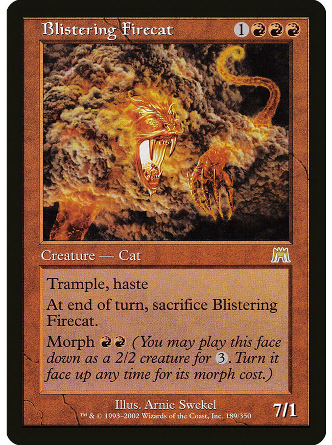 Blistering Firecat