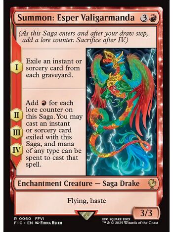 Summon: Esper Valigarmanda