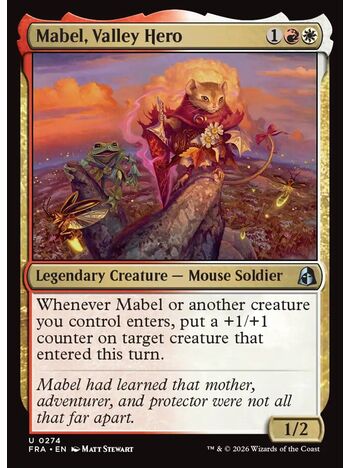 Mabel, Valley Hero
