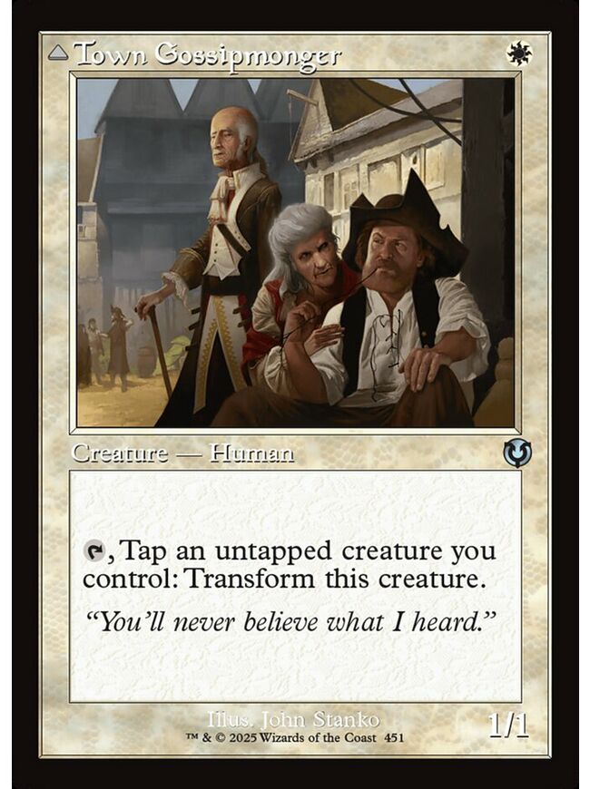 Town Gossipmonger // Incited Rabble