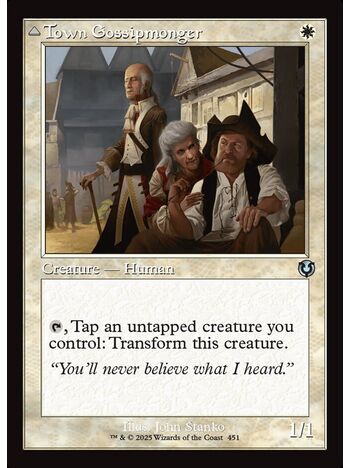 Town Gossipmonger // Incited Rabble