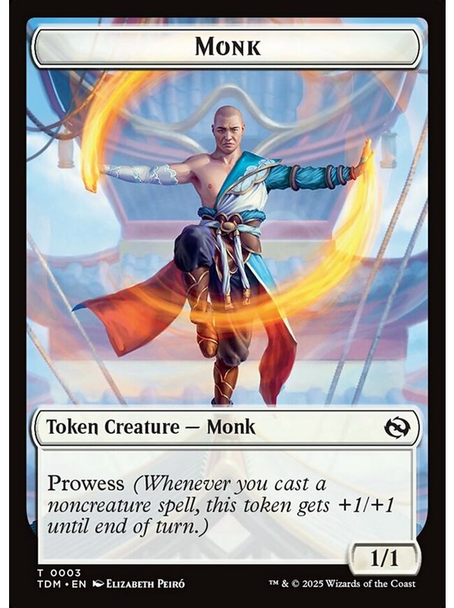 Monk Token (White)