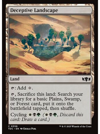 Deceptive Landscape