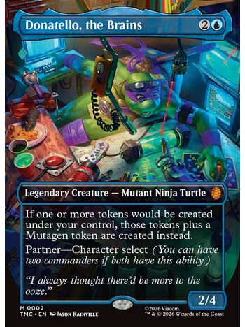 Donatello, the Brains