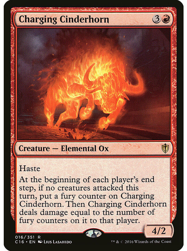 Charging Cinderhorn