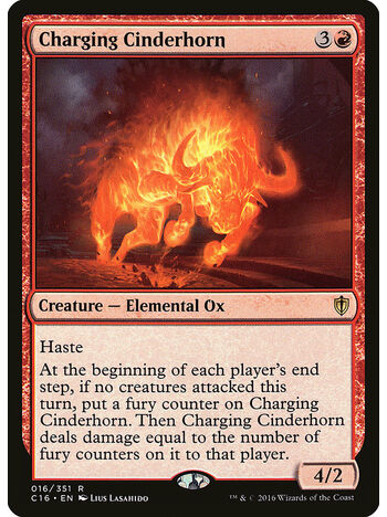 Charging Cinderhorn