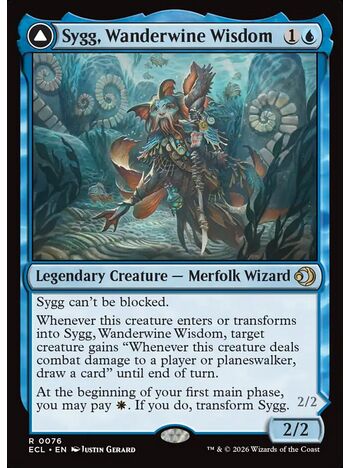 Sygg, Wanderwine Wisdom // Sygg, Wanderbrine Shield