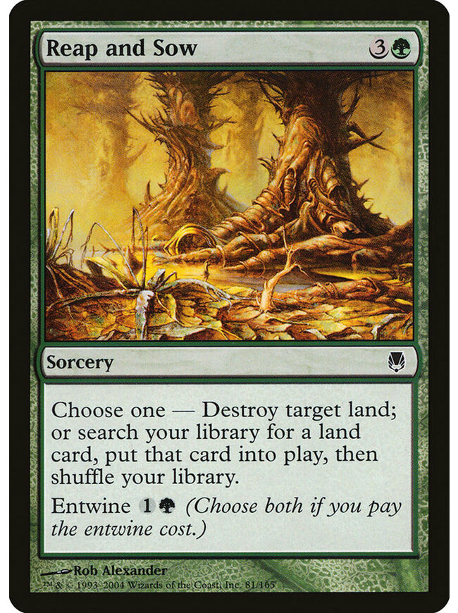 Reap and Sow