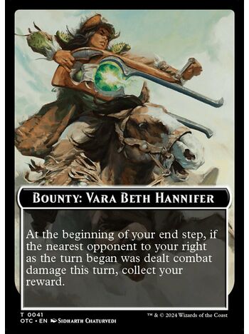 Bounty: Vara Beth Hannifer // Wanted! Token
