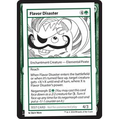 Flavor Disaster
