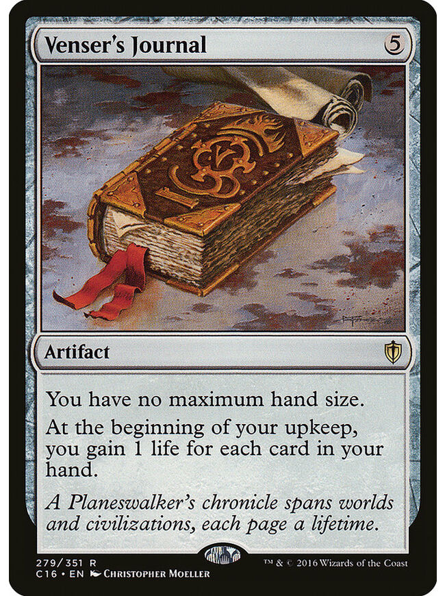 Venser's Journal