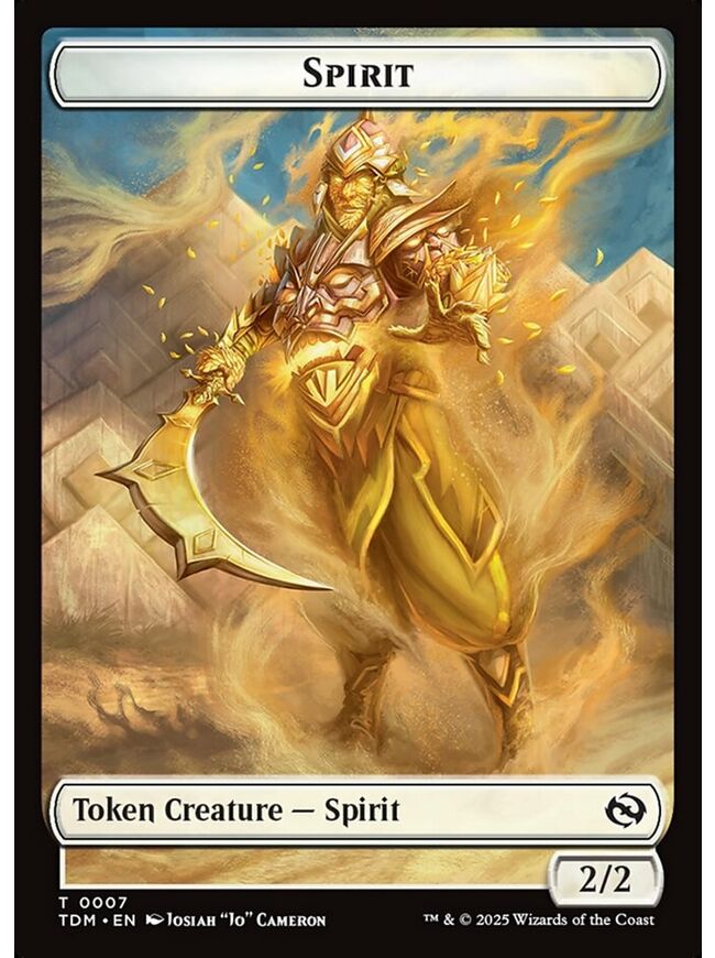 Spirit Token (2/2) (White)