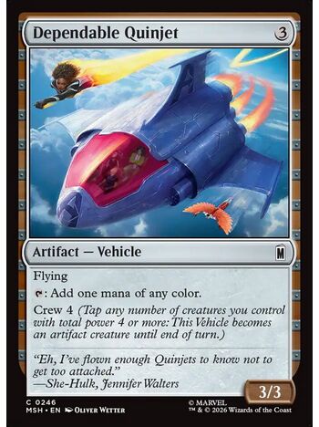 Dependable Quinjet
