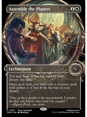 Assemble the Players