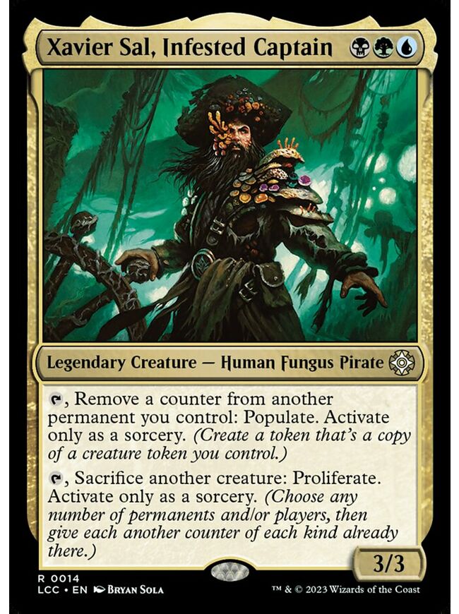 Xavier Sal, Infested Captain