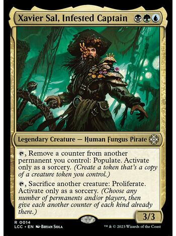 Xavier Sal, Infested Captain