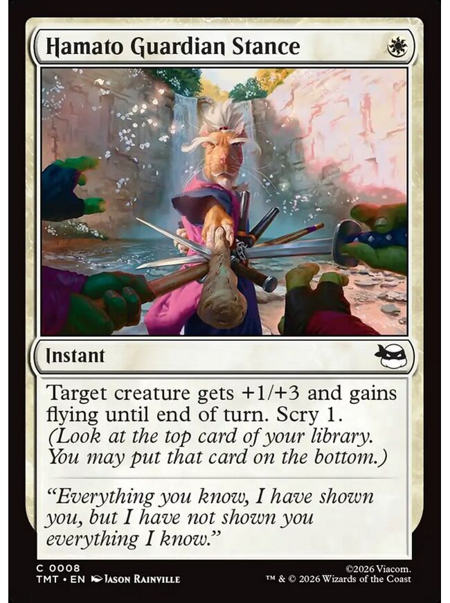 Hamato Guardian Stance