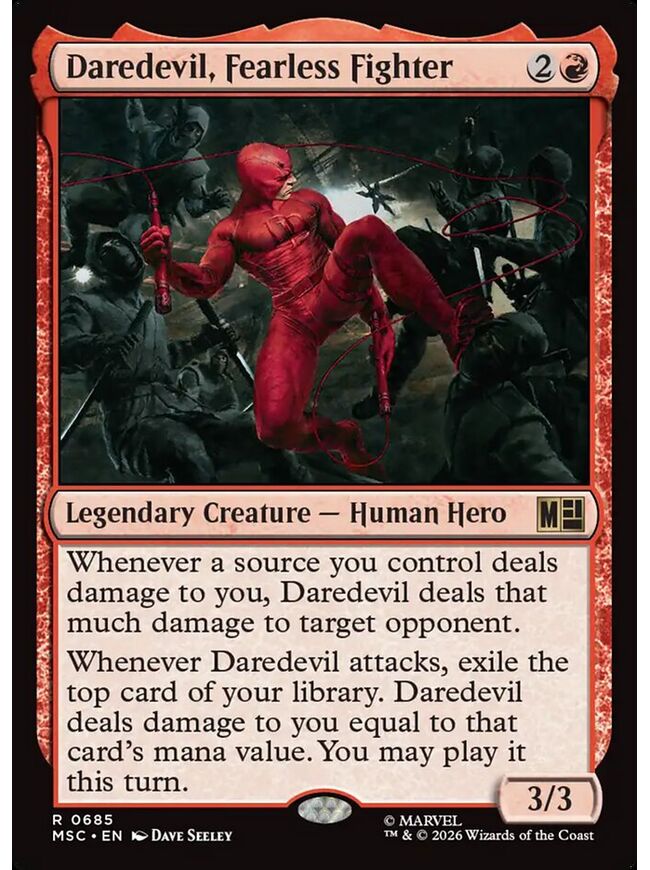 Daredevil, Fearless Fighter