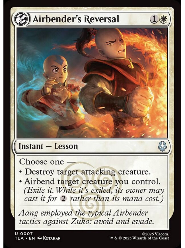 Airbender's Reversal