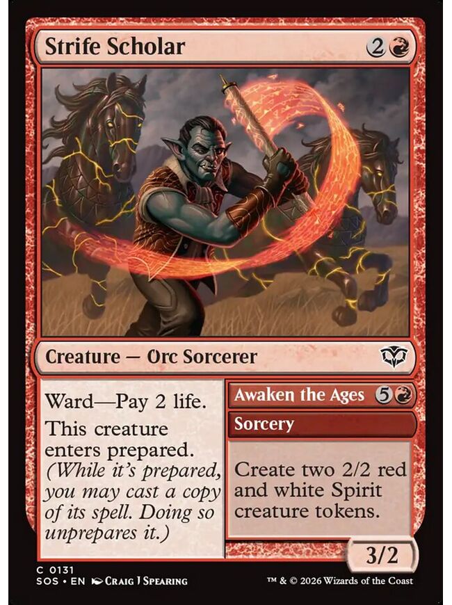 Strife Scholar // Awaken the Ages