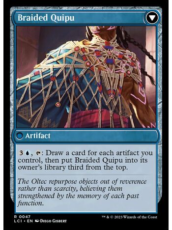 Braided Net // Braided Quipu