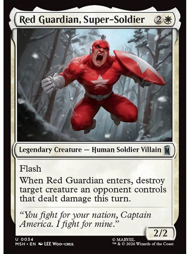 Red Guardian, Super-Soldier