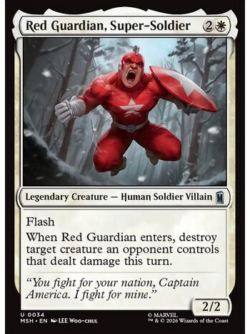 Red Guardian, Super-Soldier