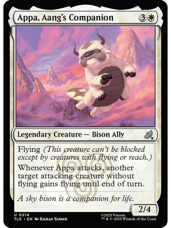 Appa, Aang's Companion
