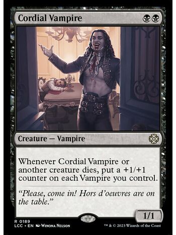 Cordial Vampire